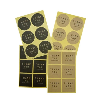 120pcs/lot round square"Thank you" adhesive seal sticker decorative kraft seal sticker for handmade products
120pcs/lot round square"Thank you" adhesive seal sticker decorative kraft seal sticker for handmade products