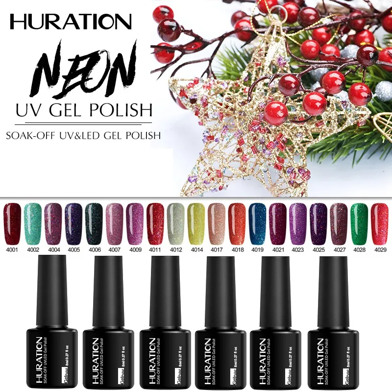 Huration Neon Rainbow Gel Nail Polish Sequins Starry Sky Gloss Semi-permanent Color UV for Nails Art Manicure Lucky Gel Varnish
Huration Neon Rainbow Gel Nail Polish Sequins Starry Sky Gloss Semi-permanent Color UV for Nails Art Manicure Lucky Gel Varnish