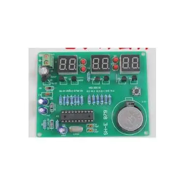 DIY Kits AT89C2051 Electronic Clock Digital Tube LED Display Suite Electronic Module Parts and Components DC 9V - 12V
DIY Kits AT89C2051 Electronic Clock Digital Tube LED Display Suite Electronic Module Parts and Components DC 9V - 12V
