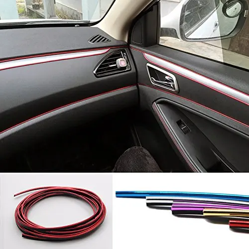 5M Car-Styling Interior Decoration Strips Moulding Trim Dashboard Door Edge Universal For Cars Auto Accessories In car styling
5M Car-Styling Interior Decoration Strips Moulding Trim Dashboard Door Edge Universal For Cars Auto Accessories In car styling