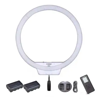 YONGNUO YN608 3200K-5500K Kit {Including 2PCS Battery, Charger} YN-608 CRI 95+ 608PCS LED Bulds Video Ring Light 4864LM
YONGNUO YN608 3200K-5500K Kit {Including 2PCS Battery, Charger} YN-608 CRI 95+ 608PCS LED Bulds Video Ring Light 4864LM
