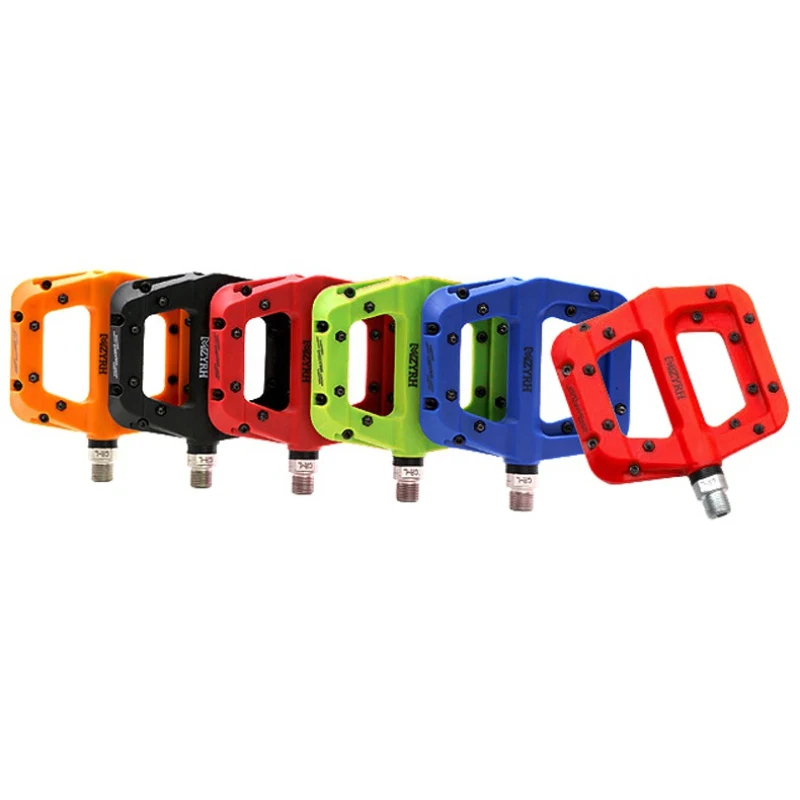 Universal Bike Pedal Bicycle Pedals 2 Bearings Nylon Anti-slip Lightweight Cycling Mountain Bike Pedals MTB Bike Accessories
Universal Bike Pedal Bicycle Pedals 2 Bearings Nylon Anti-slip Lightweight Cycling Mountain Bike Pedals MTB Bike Accessories