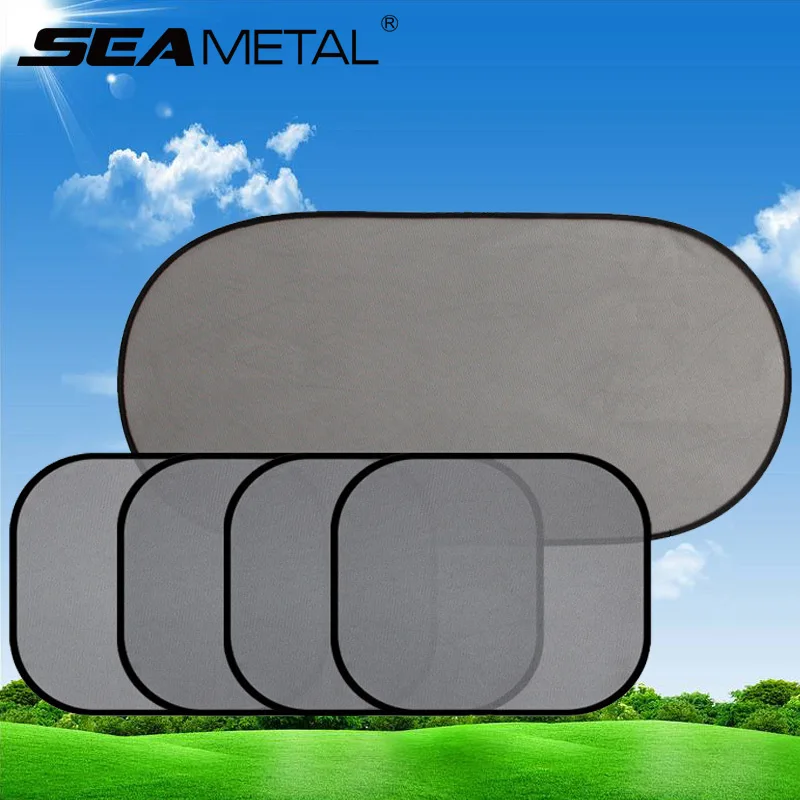 5PCS Car Window Sunshade Auto Sun Shade Cover Car Mesh Curtains Covers Sun Visor Window Screen Suckers Sunshade Car Accessories
5PCS Car Window Sunshade Auto Sun Shade Cover Car Mesh Curtains Covers Sun Visor Window Screen Suckers Sunshade Car Accessories