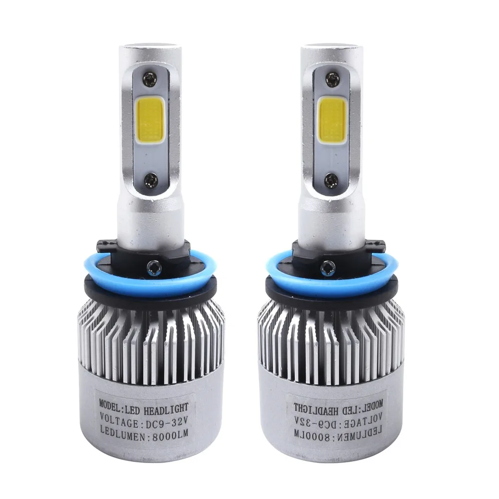 S2 H7 H11 H8 H1 9005 9006 H3 COB LED Headlight 72W 8000LM Car LED Headlight Bulb Fog Light 6500K 9V-32V one set
S2 H7 H11 H8 H1 9005 9006 H3 COB LED Headlight 72W 8000LM Car LED Headlight Bulb Fog Light 6500K 9V-32V one set
