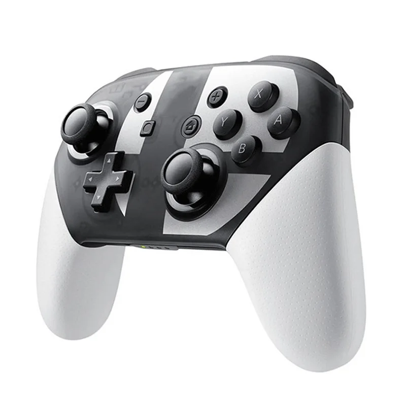 For Nintend Switch Pro Controller Bluetooth Wireless Gamepads Game Joystick Host Console Joypad - Splatoon 2/Xenoblade Themed