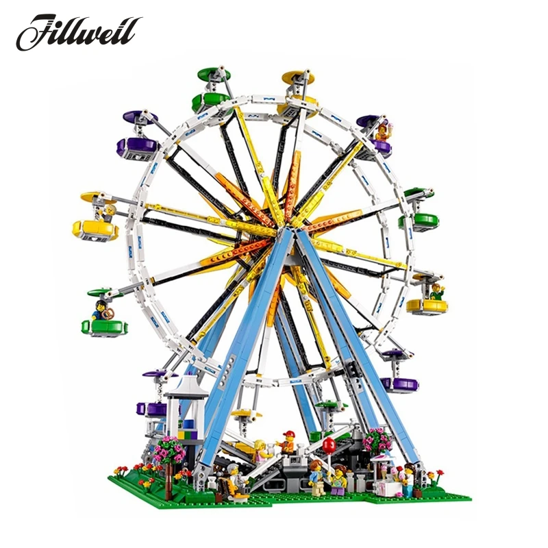 2518Pcs 15012 Building Blocks Brick City Creator Ferris Wheel Toys For Children Educational Toys Compatible with Legoing 10247
2518Pcs 15012 Building Blocks Brick City Creator Ferris Wheel Toys For Children Educational Toys Compatible with Legoing 10247