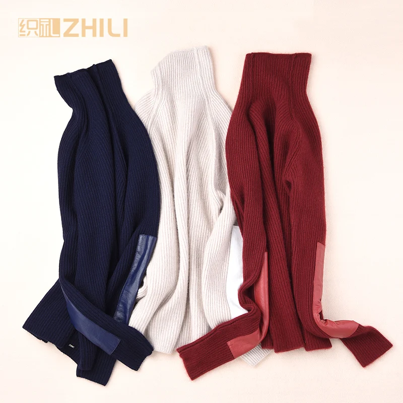 Double thickening loose turtleneck cashmere sweater female sweater cashmere pullover sweater
Double thickening loose turtleneck cashmere sweater female sweater cashmere pullover sweater