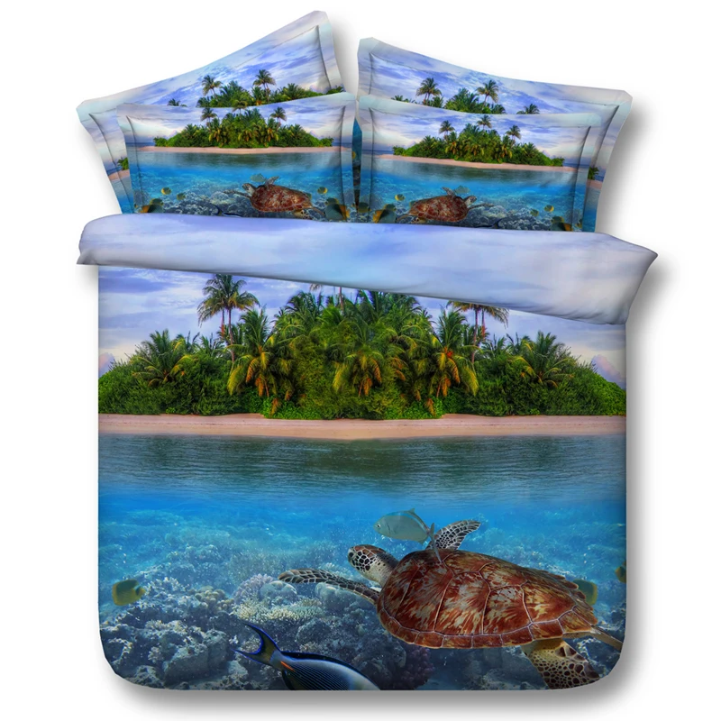Fish turtle blue ocean 3D bedding sets 3/4pc bedspreads cal king sizes duvet cover twin queen 500tc woven beauty bed linen girl
Fish turtle blue ocean 3D bedding sets 3/4pc bedspreads cal king sizes duvet cover twin queen 500tc woven beauty bed linen girl