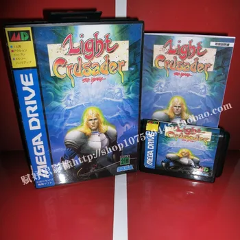 Sega MD game - light crusader with Box and Manual for 16 bit Sega MD game Cartridge Megadrive Genesis system
Sega MD game - light crusader with Box and Manual for 16 bit Sega MD game Cartridge Megadrive Genesis system
