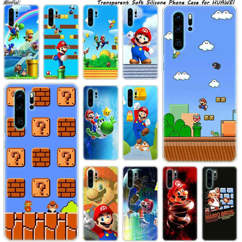 Super Mario Bros Soft Silicone Phone Case for Huawei P30 P20 Pro P10 P9 P8 Lite 2017 P Smart Z Plus 2019 NOVA 3 3i Fashion Cover
Super Mario Bros Soft Silicone Phone Case for Huawei P30 P20 Pro P10 P9 P8 Lite 2017 P Smart Z Plus 2019 NOVA 3 3i Fashion Cover