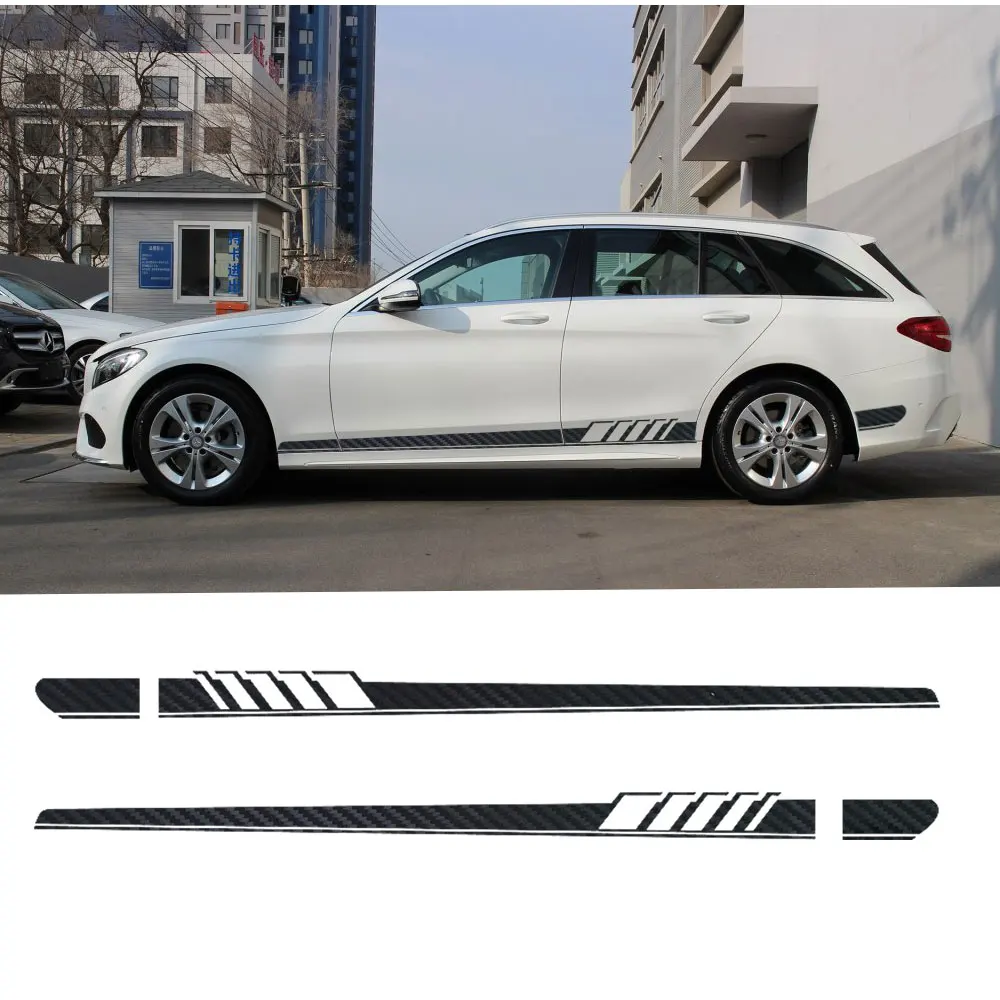 2pcs Edition 1 Style Side Skirt Stripe Sticker for Mercedes Benz S205 C Class W205 Estate C180 C200 C230 C280 C300 C63 AMG
2pcs Edition 1 Style Side Skirt Stripe Sticker for Mercedes Benz S205 C Class W205 Estate C180 C200 C230 C280 C300 C63 AMG