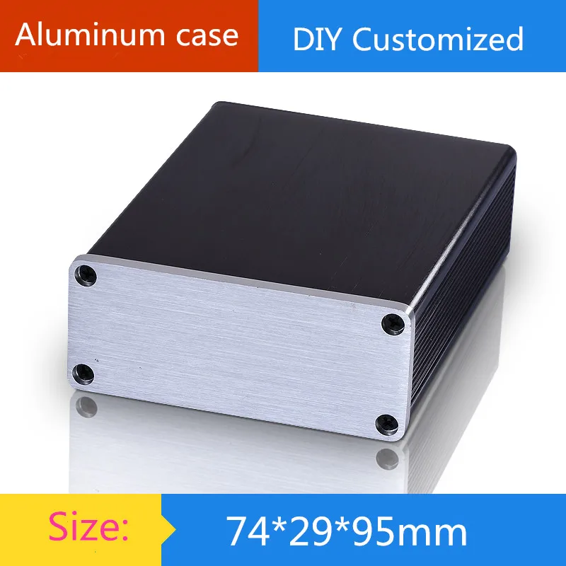 Mini Aluminum Amplifier Chassis / Instrumental Chassis / AMP Shell / Case / DIY Box (74 * 29 * 95 mm)
Mini Aluminum Amplifier Chassis / Instrumental Chassis / AMP Shell / Case / DIY Box (74 * 29 * 95 mm)