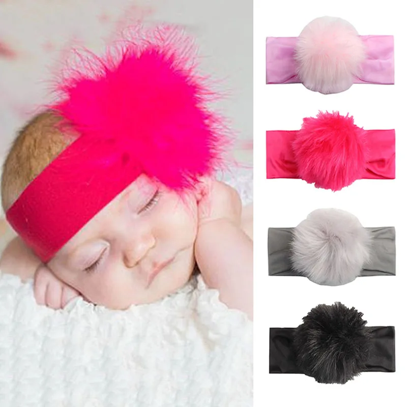 Cute Faux Fur Pompoms Baby Headband For Baby Girl Cotton Children Elastic Hair Bands Infant Baby Turban Baby Hair Accessorie
Cute Faux Fur Pompoms Baby Headband For Baby Girl Cotton Children Elastic Hair Bands Infant Baby Turban Baby Hair Accessorie