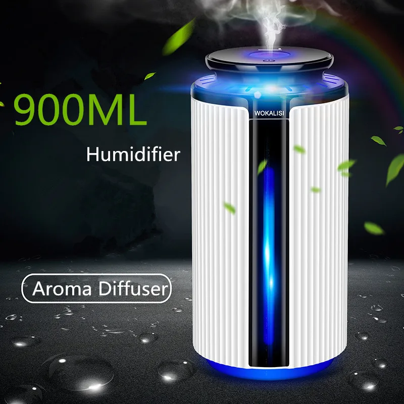 900ML Aroma Essential Oil Dissuser Aromaterapia Ultrasonic Air Humidifier USB Charge 7 Color LED Light for Home Office
900ML Aroma Essential Oil Dissuser Aromaterapia Ultrasonic Air Humidifier USB Charge 7 Color LED Light for Home Office