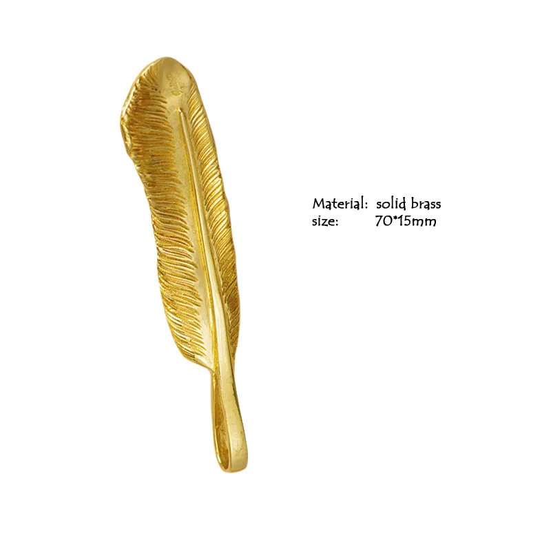 3pcs pack SOLID BRASS leaf charm 70mm long 15mm wide for leather craft keychain diy pendant
3pcs pack SOLID BRASS leaf charm 70mm long 15mm wide for leather craft keychain diy pendant