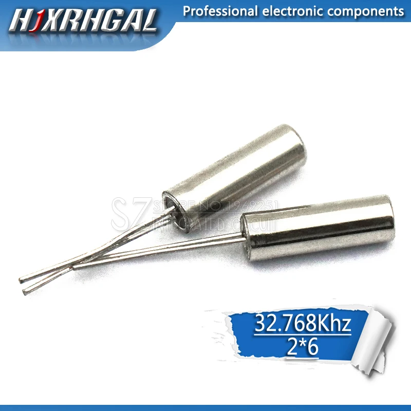 20pcs 2*6 32.768KHz Error 20ppm 32.768K 12.5pF Cylinder quartz resonator hjxrhgal
20pcs 2*6 32.768KHz Error 20ppm 32.768K 12.5pF Cylinder quartz resonator hjxrhgal