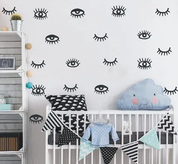 Art Pattern eyelash Wall Sticker Mixed Eye Decals For Home Nursery Room Wall Mural Vinilos Mordern Decor Stickers WA-47
Art Pattern eyelash Wall Sticker Mixed Eye Decals For Home Nursery Room Wall Mural Vinilos Mordern Decor Stickers WA-47
