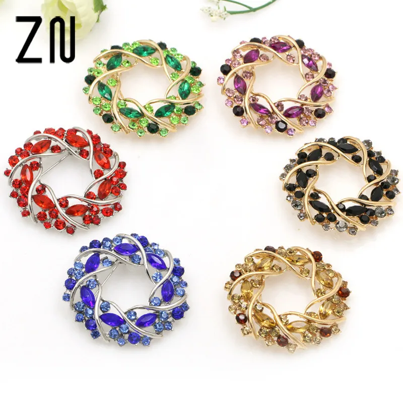 ZN 2018 New Factory Direct Sale Women Crystal Rhinestone Garland Brooch In 6 Colors Brooches for Women
ZN 2018 New Factory Direct Sale Women Crystal Rhinestone Garland Brooch In 6 Colors Brooches for Women