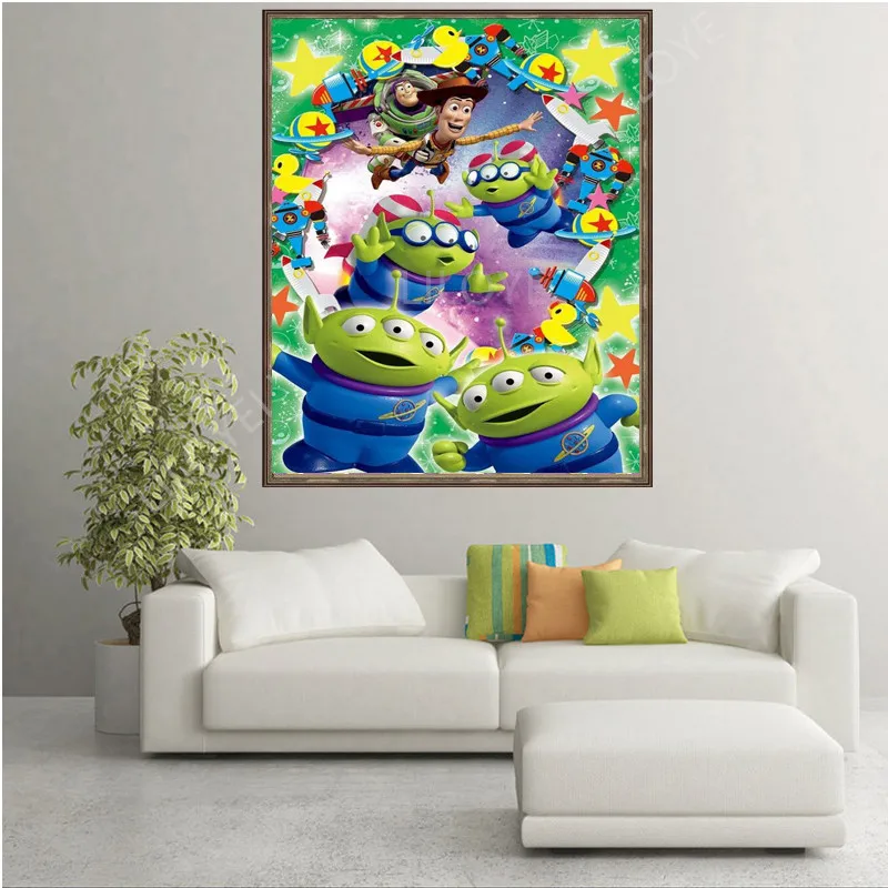 5D DIY Diamond Painting Toy Story Diamond Mosaic Cross Stitch Diamond Embroidery Needlework home Decoration Rhinestones FG1028
5D DIY Diamond Painting Toy Story Diamond Mosaic Cross Stitch Diamond Embroidery Needlework home Decoration Rhinestones FG1028