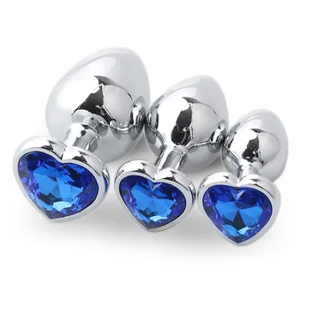 HOT Female 3 Pcs Blue Heart Shaped Base Metal body Tail With Jewelry Birth Stone Play Relaxation let you excited all night X#
HOT Female 3 Pcs Blue Heart Shaped Base Metal body Tail With Jewelry Birth Stone Play Relaxation let you excited all night X#
