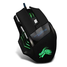Professional 6D 7D Wired LED Optical Backlights USB Gaming font b Mouse b font font b