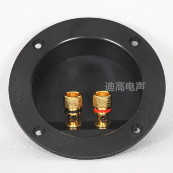Speaker terminal box round 76mm ternminal diy speaker accessories speaker cable wiring board Large round
Speaker terminal box round 76mm ternminal diy speaker accessories speaker cable wiring board Large round