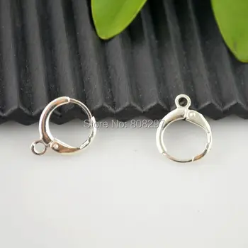DIY 12mm Silver Plated Hook Earrings Clip Lever Back Ear Wires Jewelry Making 300pcs
DIY 12mm Silver Plated Hook Earrings Clip Lever Back Ear Wires Jewelry Making 300pcs
