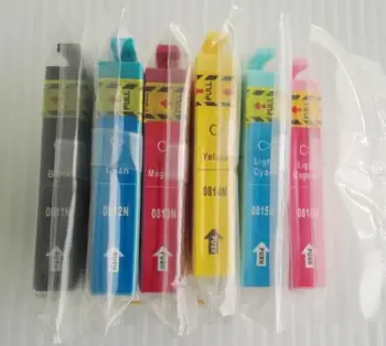 YOTAT 6 pcs T0811N-T0816N compatible ink cartridge for Epson Stylus Photo T50/R290/R390/RX590/RX610/RX690/TX650/TX700W/TX800FW
YOTAT 6 pcs T0811N-T0816N compatible ink cartridge for Epson Stylus Photo T50/R290/R390/RX590/RX610/RX690/TX650/TX700W/TX800FW