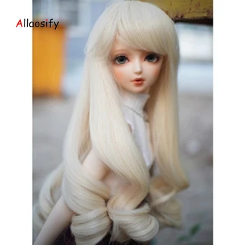 Allaosify Bjd / SD as doll wig long withe curly hair 1/31/4 1/6high temperature 8 colors bjd wig free shipping
Allaosify Bjd / SD as doll wig long withe curly hair 1/31/4 1/6high temperature 8 colors bjd wig free shipping