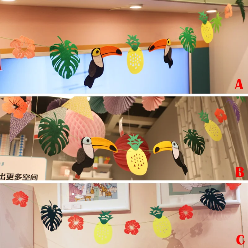 1 Set Baby Shower Cartoon Toucan Leaves Rainforest Paper Flags Banner Decor Kids Children Birthday Party Supplies
1 Set Baby Shower Cartoon Toucan Leaves Rainforest Paper Flags Banner Decor Kids Children Birthday Party Supplies