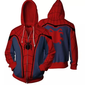 Infinity War Iron Spider Zip Up Hoodie Zipper Sweatshirt 3D Hoodies Sleeve Knitted Jackets Casual Sweatshirts Coats 
Infinity War Iron Spider Zip Up Hoodie Zipper Sweatshirt 3D Hoodies Sleeve Knitted Jackets Casual Sweatshirts Coats