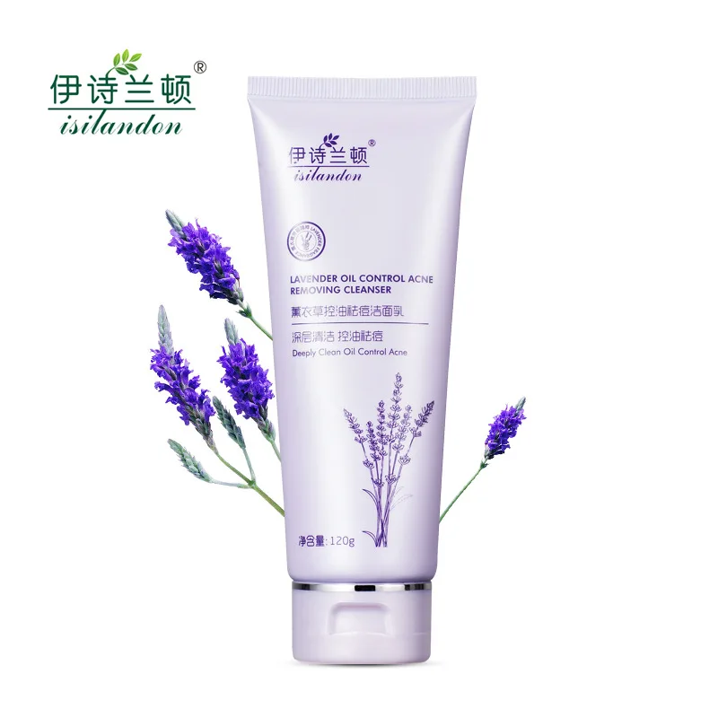 ISILANDON Oil Control Face Cleanser Lavender Remove Dirt Acne120g Skin Care Whitening Moisturizing Hot Sales 2016
ISILANDON Oil Control Face Cleanser Lavender Remove Dirt Acne120g Skin Care Whitening Moisturizing Hot Sales 2016