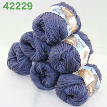LOT of 6 Balls X 50g Special Thick Worsted Cotton Knitting Yarn Indigo Blue 2229
LOT of 6 Balls X 50g Special Thick Worsted Cotton Knitting Yarn Indigo Blue 2229