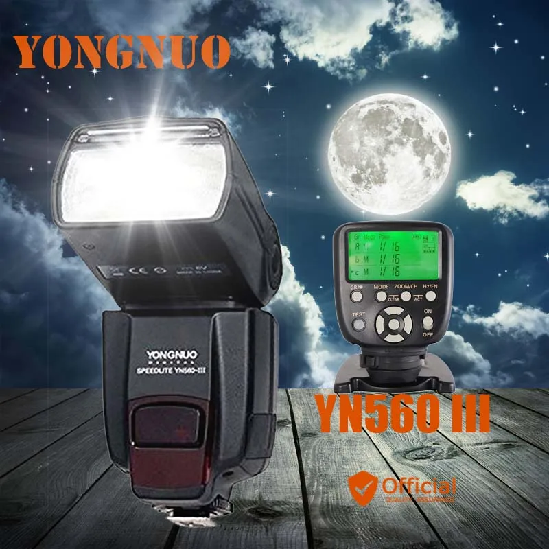 Yongnuo YN560 III 2.4G Wireless Manual Flash Speedlite+Transmitter Controller For Canon EOS 1Ds 5D 1D Mark II N 50D 60D 77D 7D
Yongnuo YN560 III 2.4G Wireless Manual Flash Speedlite+Transmitter Controller For Canon EOS 1Ds 5D 1D Mark II N 50D 60D 77D 7D