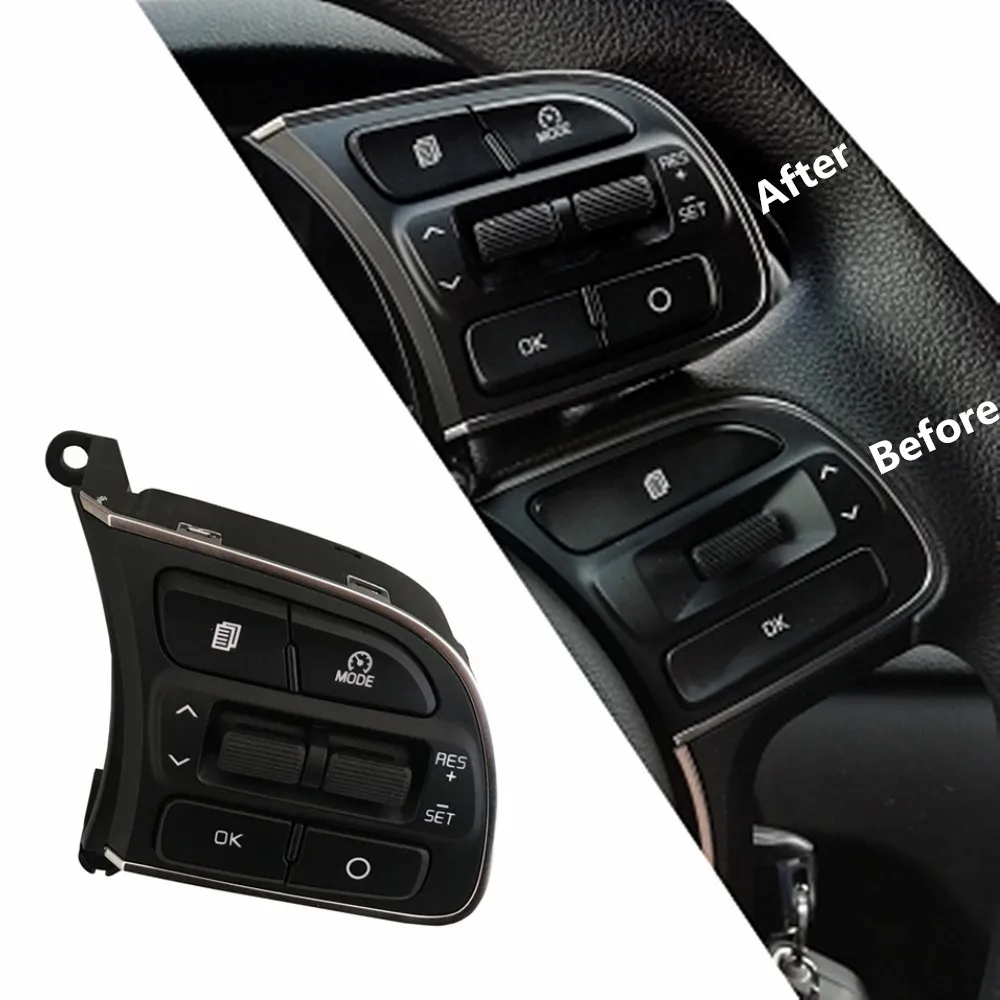 FOR Kia Sportage QL 2016 2017 / Niro Optima Steering Wheel Cruise Control Switch Right 96720-D9010 Steering wheel cruise
FOR Kia Sportage QL 2016 2017 / Niro Optima Steering Wheel Cruise Control Switch Right 96720-D9010 Steering wheel cruise