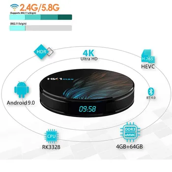 Smart tv box android 9.0 4gb ram 32gb/64gb rk3328 box tv 4k Streamer Box 2.4/5.8 WIFI Bluetooth 4.0 DDR4 airplay set-top box
Smart tv box android 9.0 4gb ram 32gb/64gb rk3328 box tv 4k Streamer Box 2.4/5.8 WIFI Bluetooth 4.0 DDR4 airplay set-top box