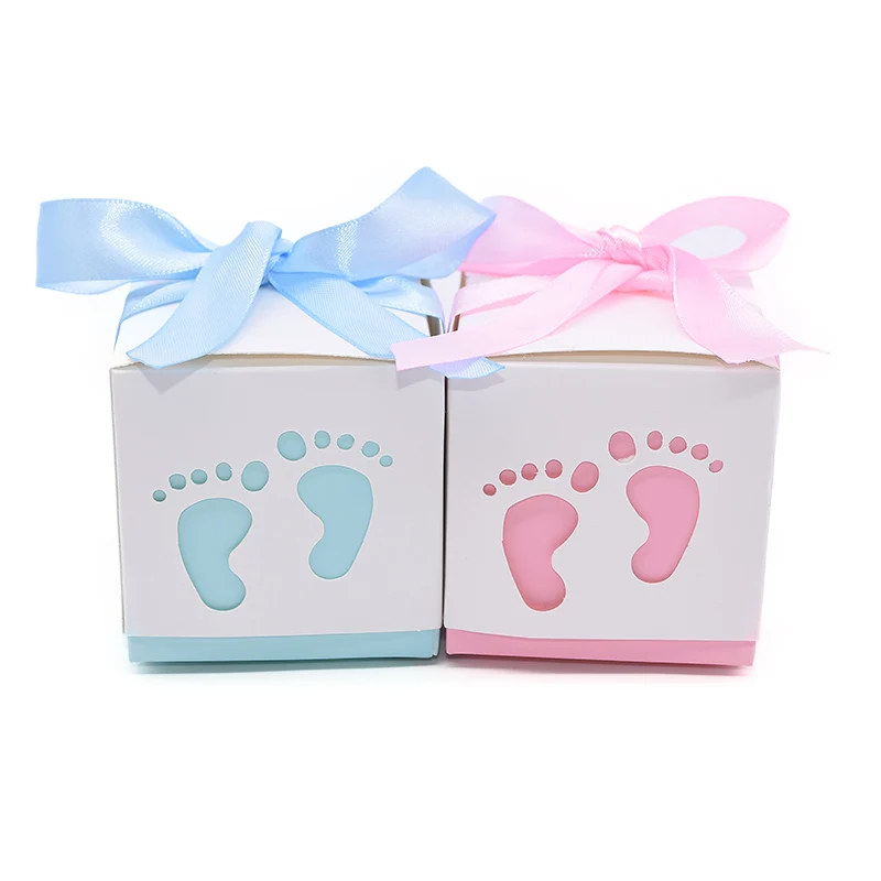 10Pcs Cute Baby Footprint Stroller Candy Box With Satin Ribbon Baby Shower Party Gift Paper Box Boy/girl Birthday Favor Supplies
10Pcs Cute Baby Footprint Stroller Candy Box With Satin Ribbon Baby Shower Party Gift Paper Box Boy/girl Birthday Favor Supplies