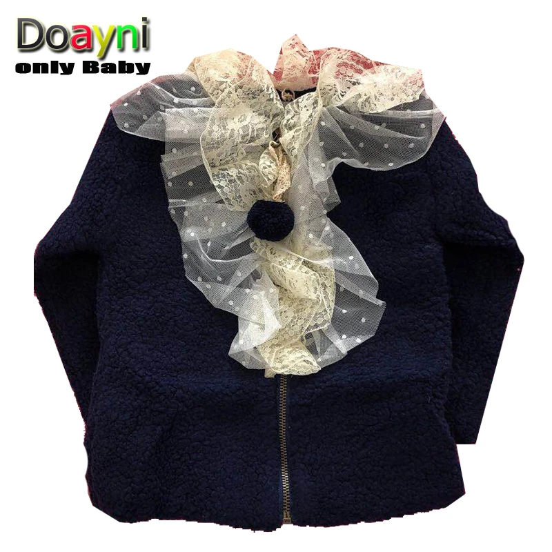 Doayni Baby Girls Outwear Coat Children's Wool Blend Jacket Princess Lace on Neck Kids Coat for 2 to 7Years
Doayni Baby Girls Outwear Coat Children's Wool Blend Jacket Princess Lace on Neck Kids Coat for 2 to 7Years
