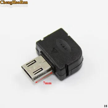 ChengHaoRan 1000pcs 7mm Micro USB 5PIN Welding Type Male Plug Connectors 90 Degrees 5P USB Tail Socket 3 in 1 DIY Black
ChengHaoRan 1000pcs 7mm Micro USB 5PIN Welding Type Male Plug Connectors 90 Degrees 5P USB Tail Socket 3 in 1 DIY Black