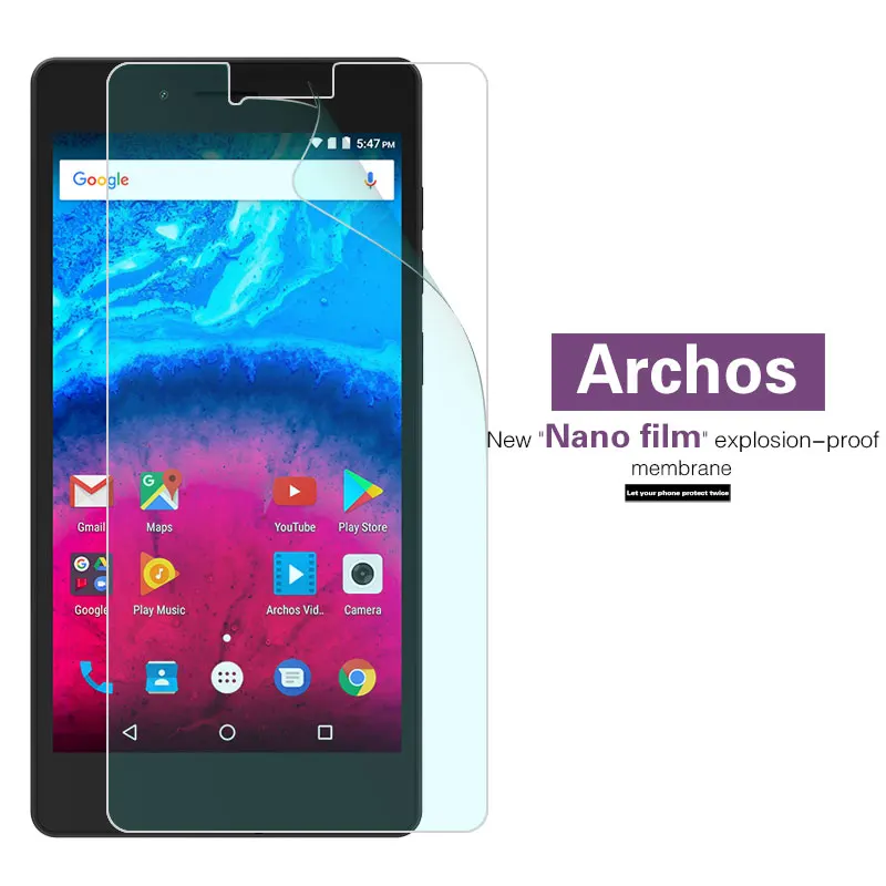 Anti-Shatter Films Solidity Screen Protector For Archos Core 50 50P 55 57S 60S Premium Explosion-Proof Waterproof Nano Soft Film
Anti-Shatter Films Solidity Screen Protector For Archos Core 50 50P 55 57S 60S Premium Explosion-Proof Waterproof Nano Soft Film