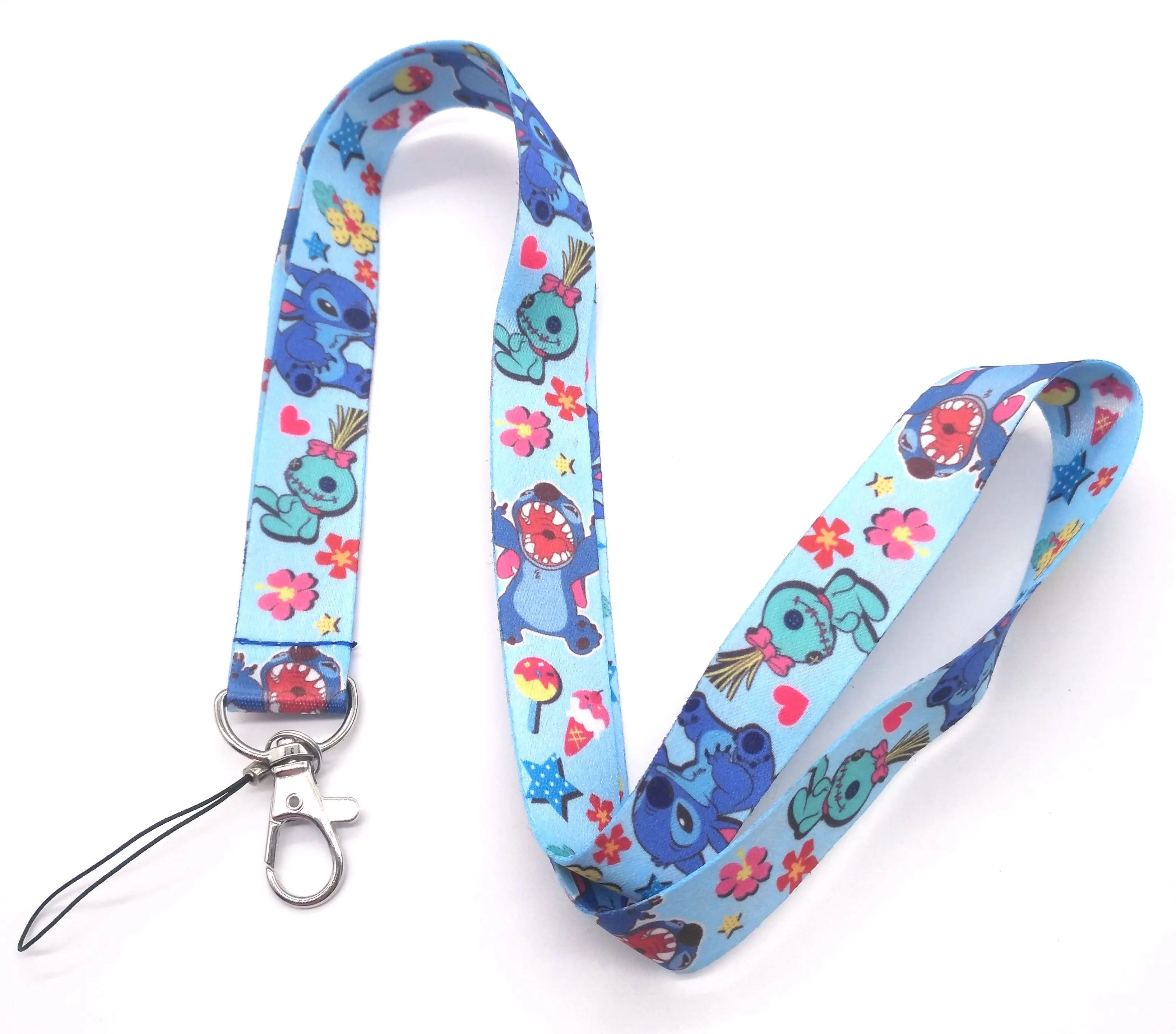 New Retail 1 pcs cartoon stitch Lilo Key Chains Neck Strap Keys Camera ID Lanyard Z02
New Retail 1 pcs cartoon stitch Lilo Key Chains Neck Strap Keys Camera ID Lanyard Z02
