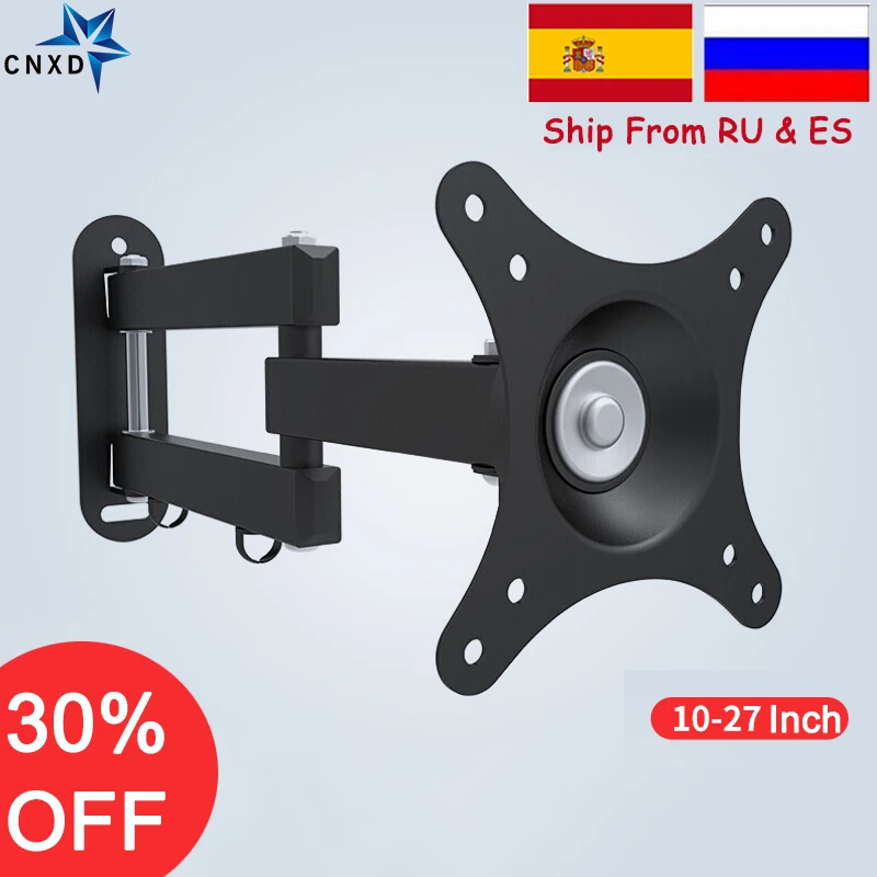 Universal LCD LED TV Wall Mount PC Monitor TV Holder Rotated TV Wall Bracket Tilt Swivel Plasma TV Wall Holder
Universal LCD LED TV Wall Mount PC Monitor TV Holder Rotated TV Wall Bracket Tilt Swivel Plasma TV Wall Holder