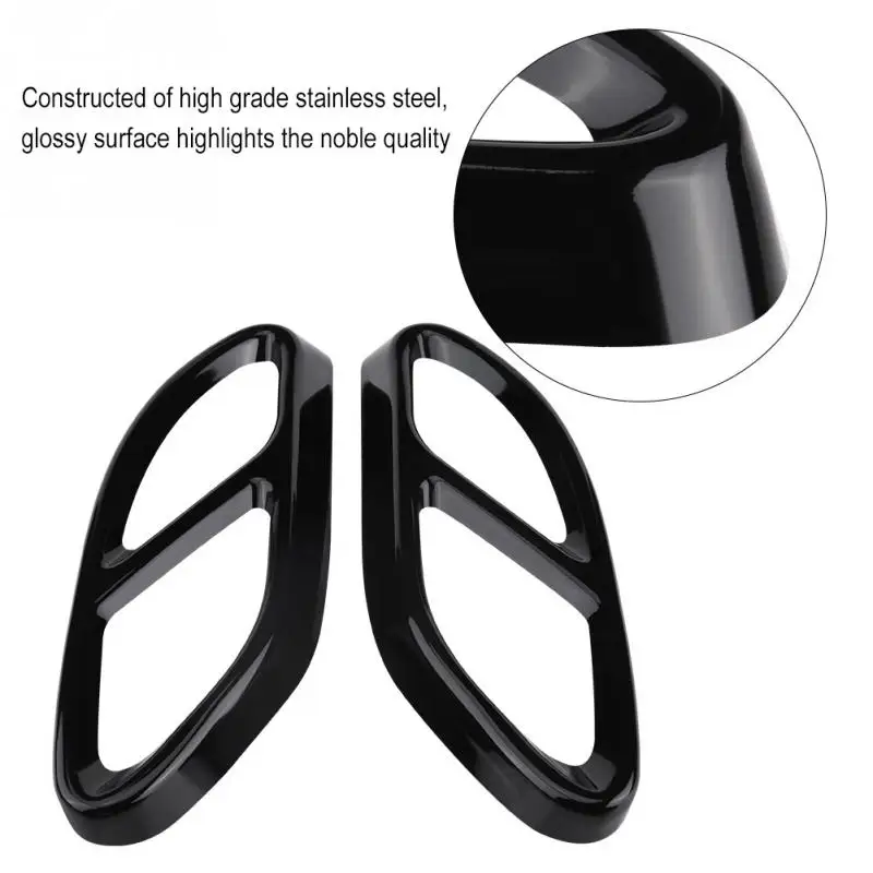 Exhaust Pipe Cover for Mercedes Benz Exhaust Muffler Tail Pipe Cover Trims for Mercedes Benz GLC C E-Class C207 Coupe 14-17 New
Exhaust Pipe Cover for Mercedes Benz Exhaust Muffler Tail Pipe Cover Trims for Mercedes Benz GLC C E-Class C207 Coupe 14-17 New