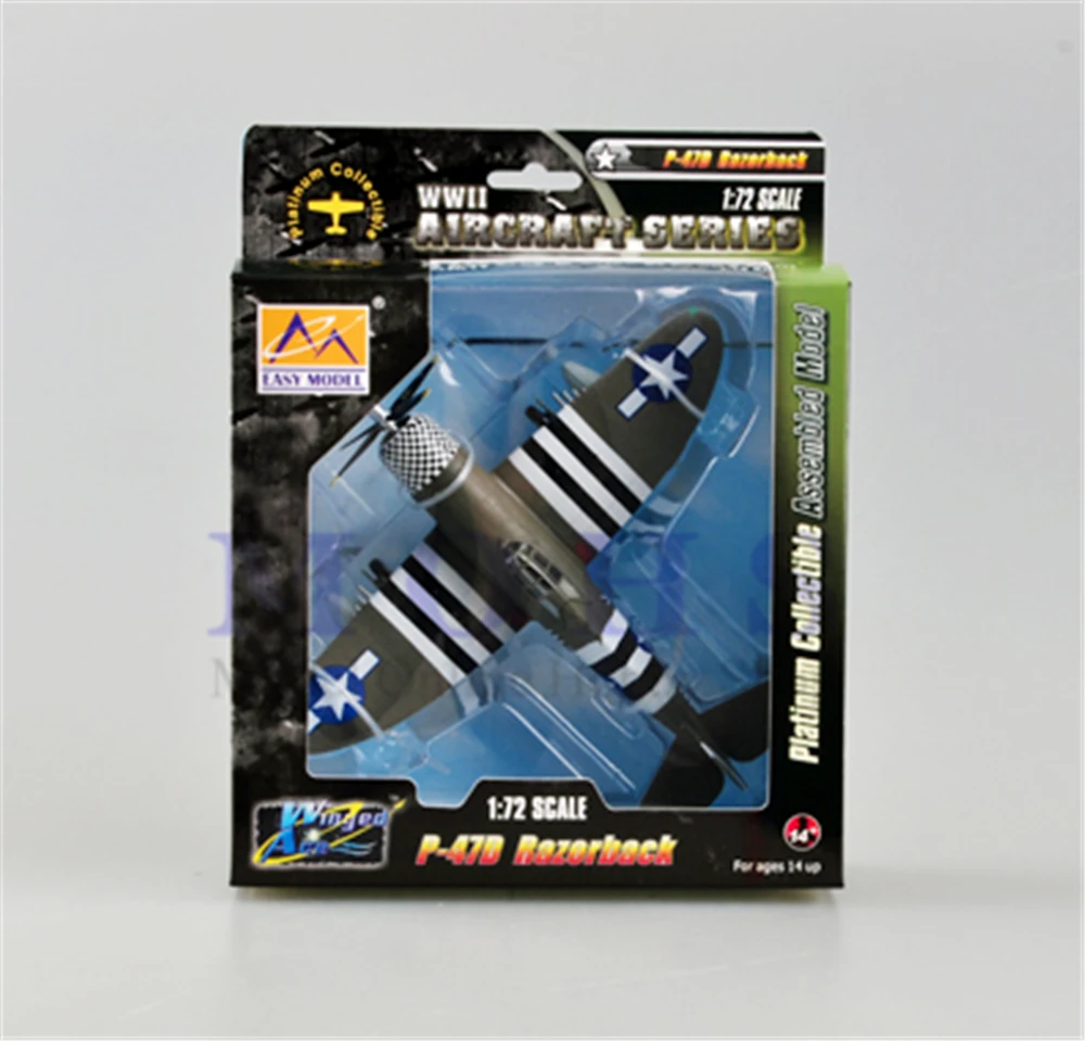 EASY MODEL 36422 1/72 Assembled Model Scale P - 47D Finished Model Airplane Scale Aircraft Warbird RAZERBACK P 47 P - 47D
EASY MODEL 36422 1/72 Assembled Model Scale P - 47D Finished Model Airplane Scale Aircraft Warbird RAZERBACK P 47 P - 47D