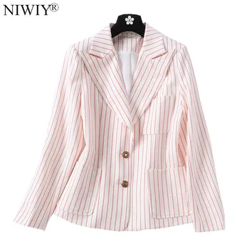 High-end Autumn Striped Women Suit Jacket Casacas Para Mujer Invierno 2020 Oversize Long Sleeve Blazer Casacos Feminino D6080
High-end Autumn Striped Women Suit Jacket Casacas Para Mujer Invierno 2020 Oversize Long Sleeve Blazer Casacos Feminino D6080