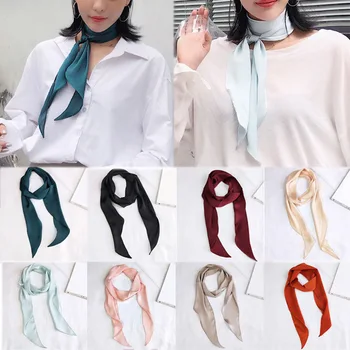 Fashion New solid color Korean Women Scarf square ribbon Soft Hair Tie Neck scarves soft shawls
Fashion New solid color Korean Women Scarf square ribbon Soft Hair Tie Neck scarves soft shawls