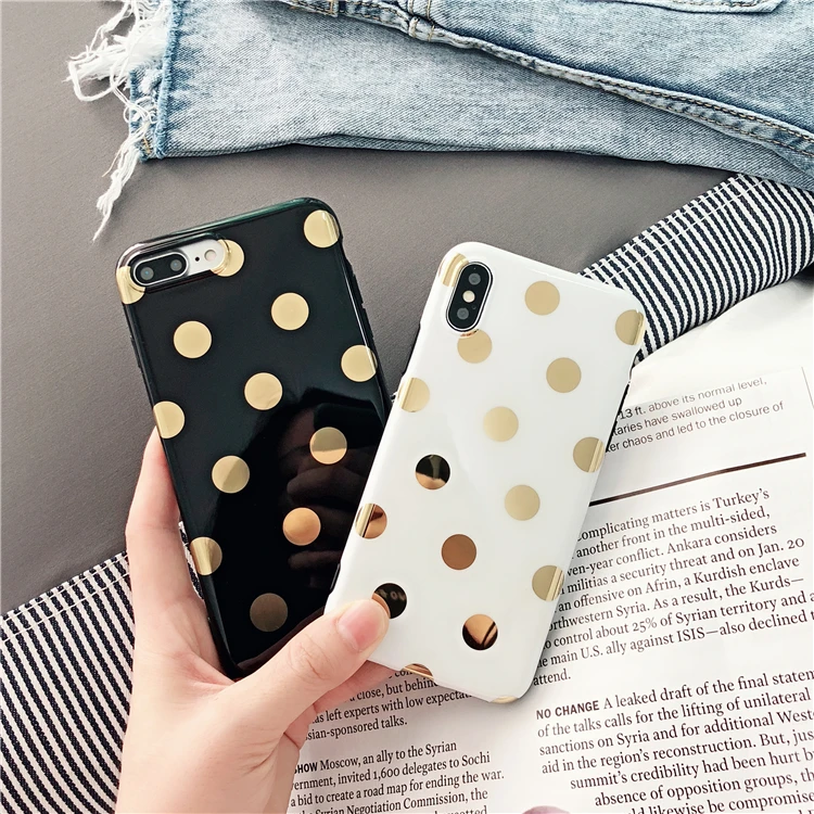 Cute Polka Dots clear TPU phone Cases For iphone 7 7Plus 8 8plus Soft TPU Case for iphone 6 6s plus X XS MAX XR phone back cover
Cute Polka Dots clear TPU phone Cases For iphone 7 7Plus 8 8plus Soft TPU Case for iphone 6 6s plus X XS MAX XR phone back cover