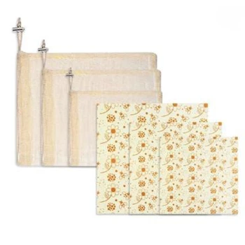 LUDA 6Pcs/Set Reusable Beeswax Food Wrap Seal Food Fresh Keeping Wrap Lid Cover Stretch Washable Mesh Produce Bags with Drawst
LUDA 6Pcs/Set Reusable Beeswax Food Wrap Seal Food Fresh Keeping Wrap Lid Cover Stretch Washable Mesh Produce Bags with Drawst