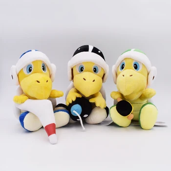 3PCS/Set 18cm Super Mario Bros Plush Koopa Troopa With Hammer Boomerang landmine Bomb Plush Toy Stuffed Toys Doll Gift for Kids
3PCS/Set 18cm Super Mario Bros Plush Koopa Troopa With Hammer Boomerang landmine Bomb Plush Toy Stuffed Toys Doll Gift for Kids