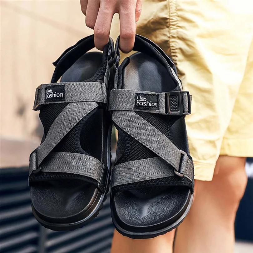 SIKETU Man Sandals Beach Shoes Summer Gladiator Men's Outdoor Shoes Roman Men Casual Shoe Flip Flops Fashion Slippers Flat A30
SIKETU Man Sandals Beach Shoes Summer Gladiator Men's Outdoor Shoes Roman Men Casual Shoe Flip Flops Fashion Slippers Flat A30